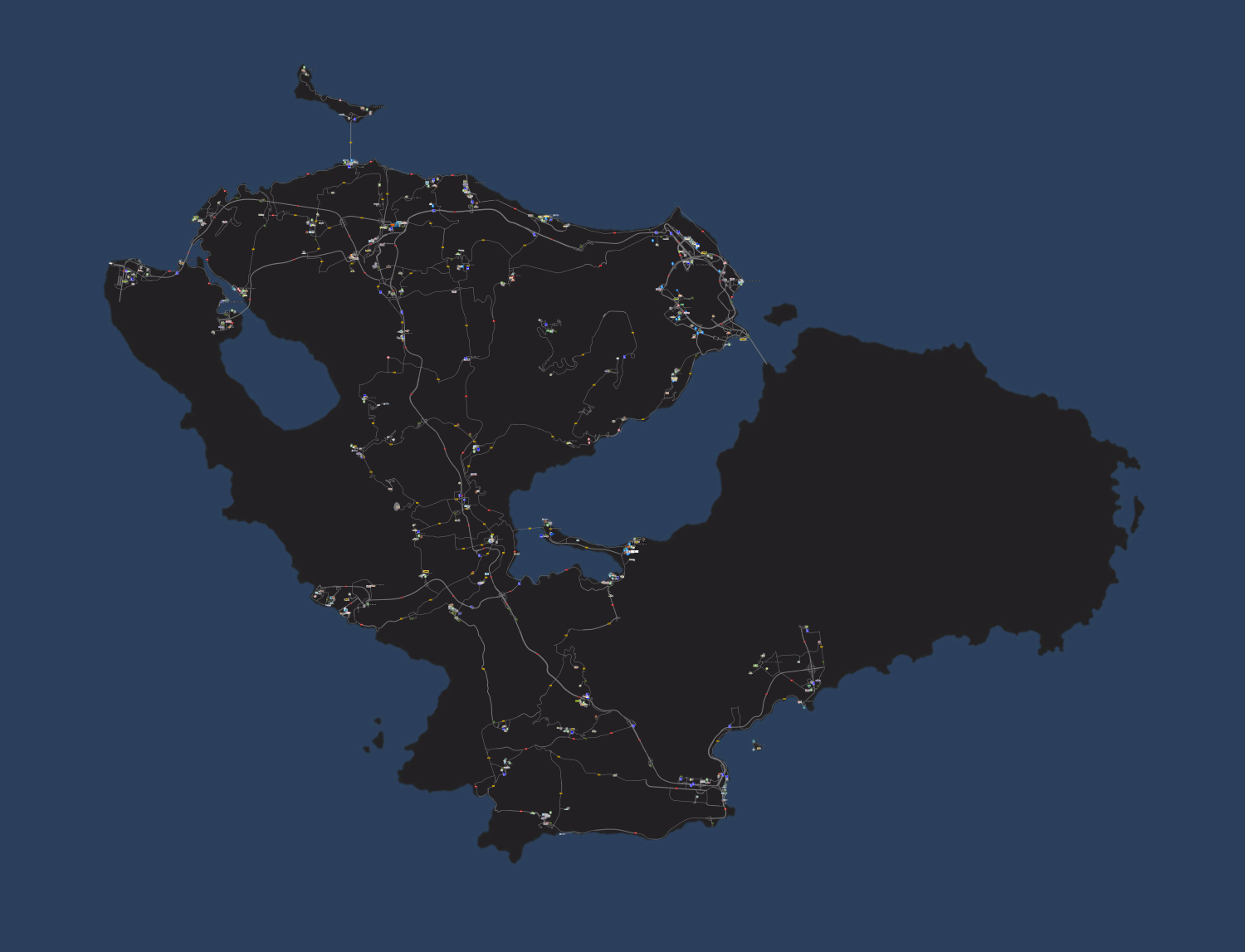 Карта grand utopia