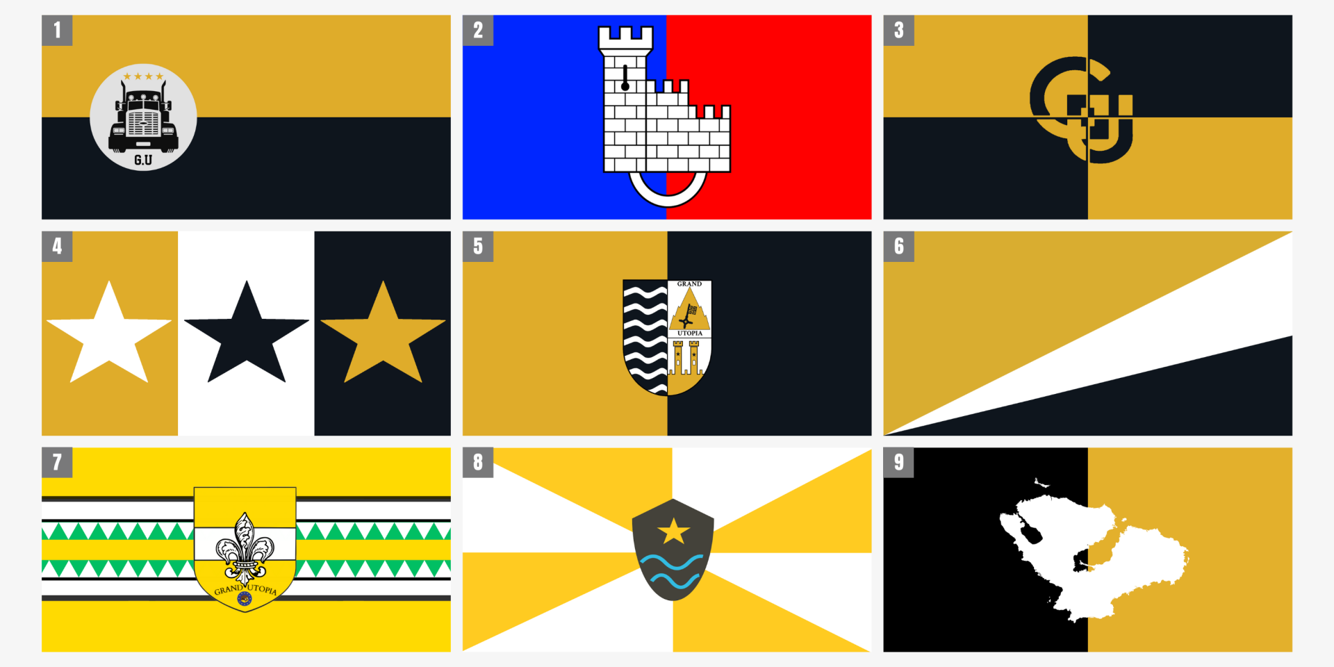 Gu flag competition